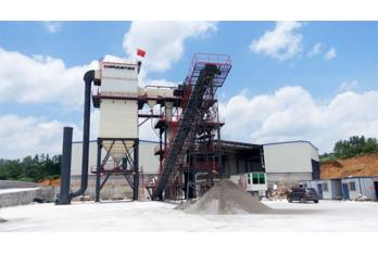 懷化明達建材，南方路機V7-100幹式製砂設備應用