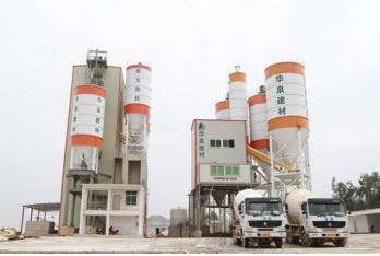廣東湛江華泉——南方路機FBJ3000幹混砂漿攪拌站+HZS240S 混凝土、濕拌砂漿兩用站的應用
